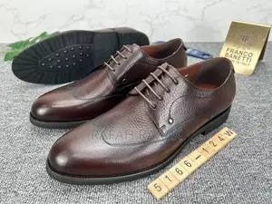 Original Dark Tan Franco Banetti Oxford/Formal Gentle Shoes