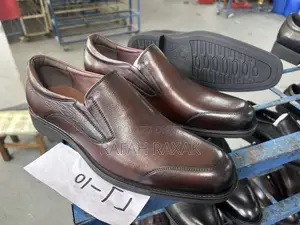 Men’S Dark Tan Franco Banetti Formal Gentle Leather Shoes