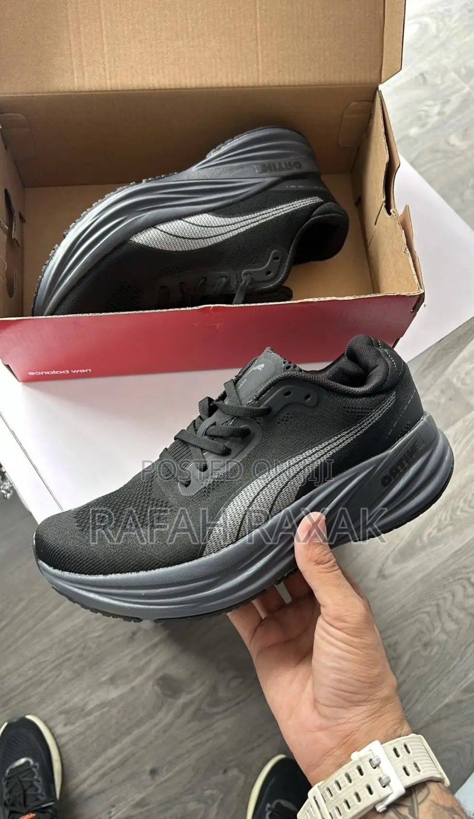 Original Men’S Puma Magmax Nitro Black Running Sneakers