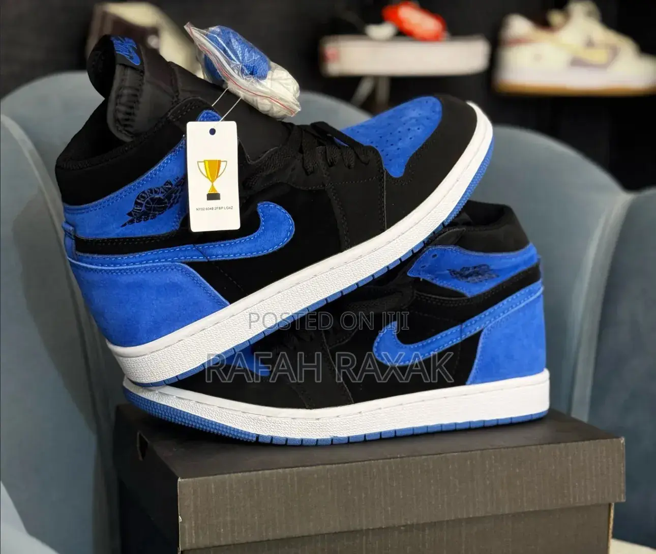 Original Nike Air Jordan 1 High Og Royal Reimagined Sneaker