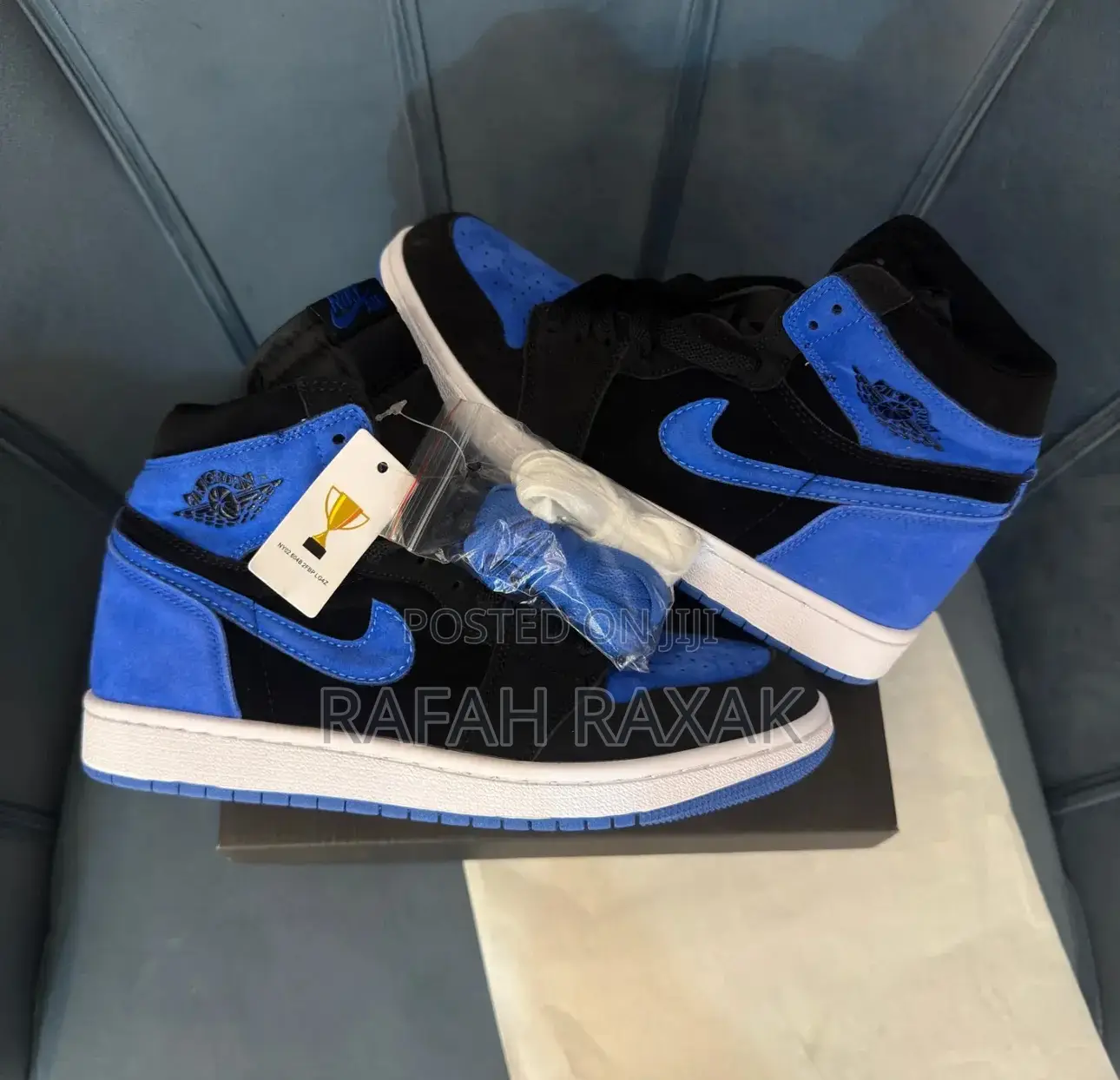 Original Nike Air Jordan 1 High Og Royal Reimagined Sneaker