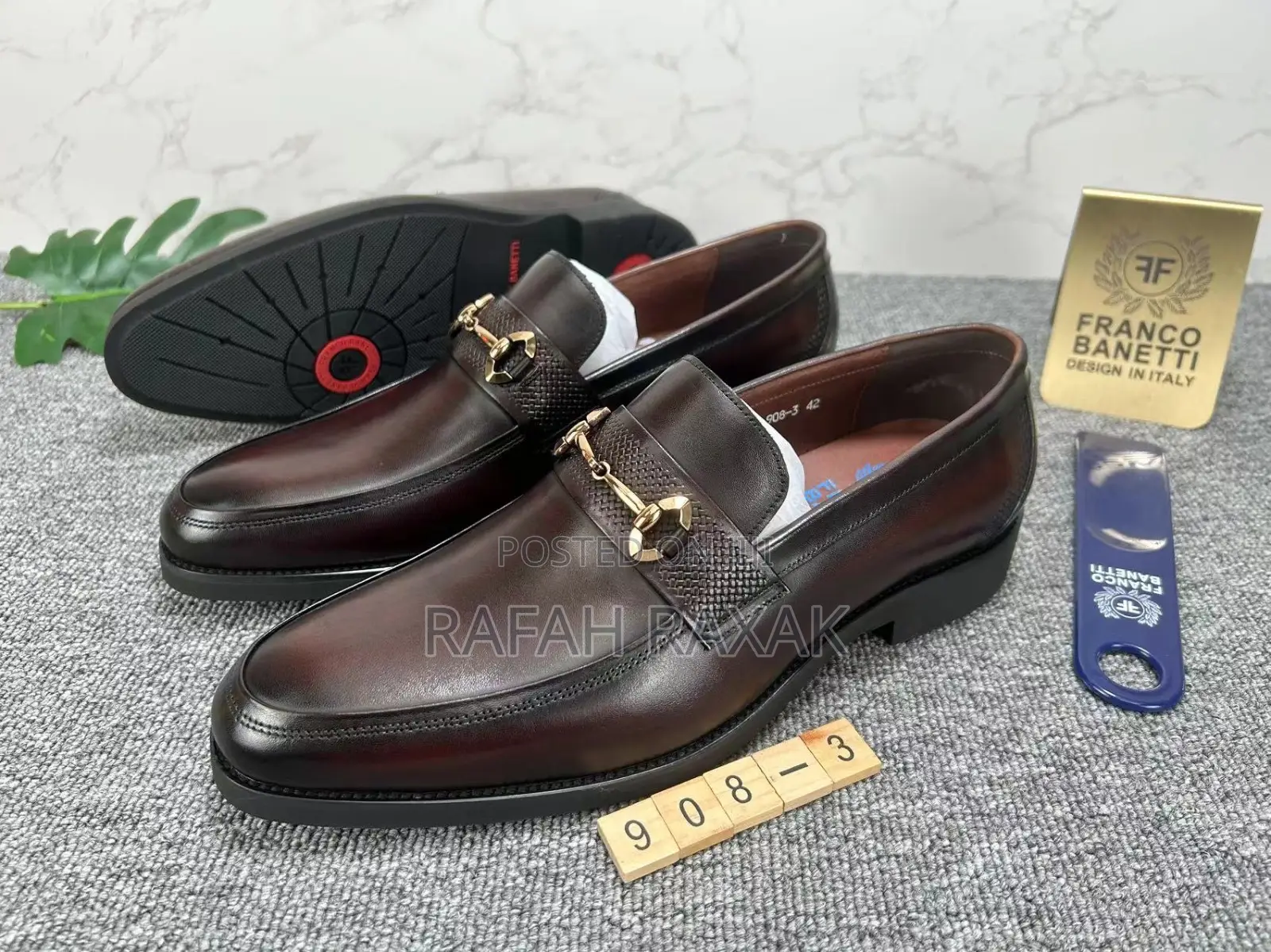 Original Super Classic Darktan Franco Banetti Leather Loafer