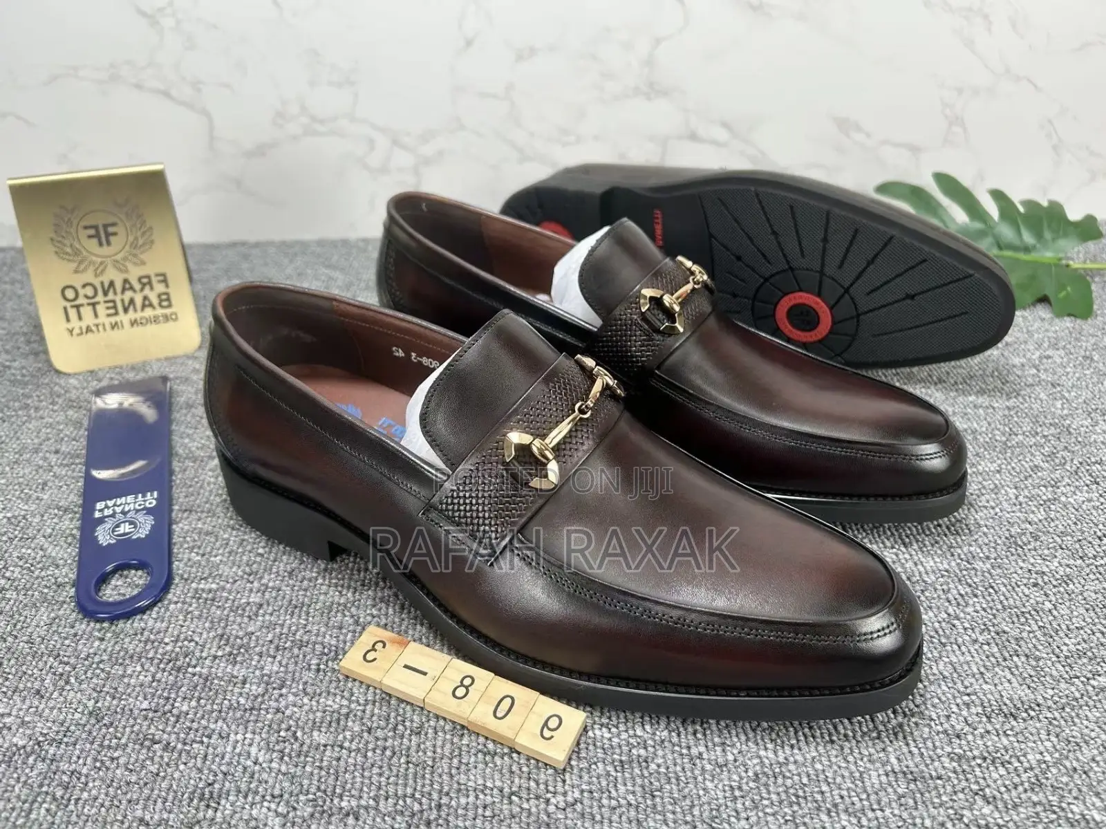 Original Super Classic Darktan Franco Banetti Leather Loafer