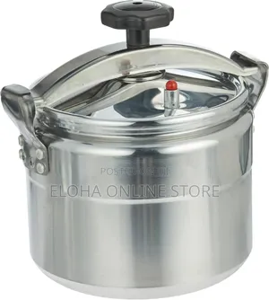 111 L Silver Stainlesssteel Manual Aluminum Pressure Cooker