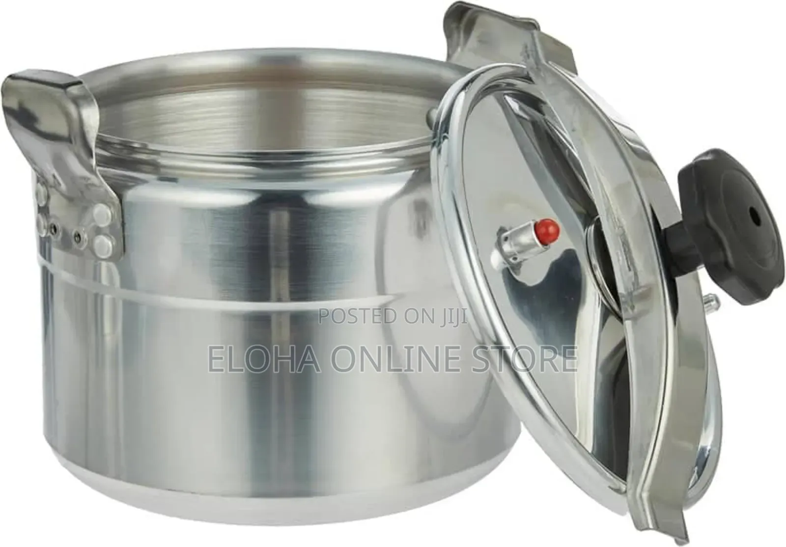 111 L Silver Stainlesssteel Manual Aluminum Pressure Cooker