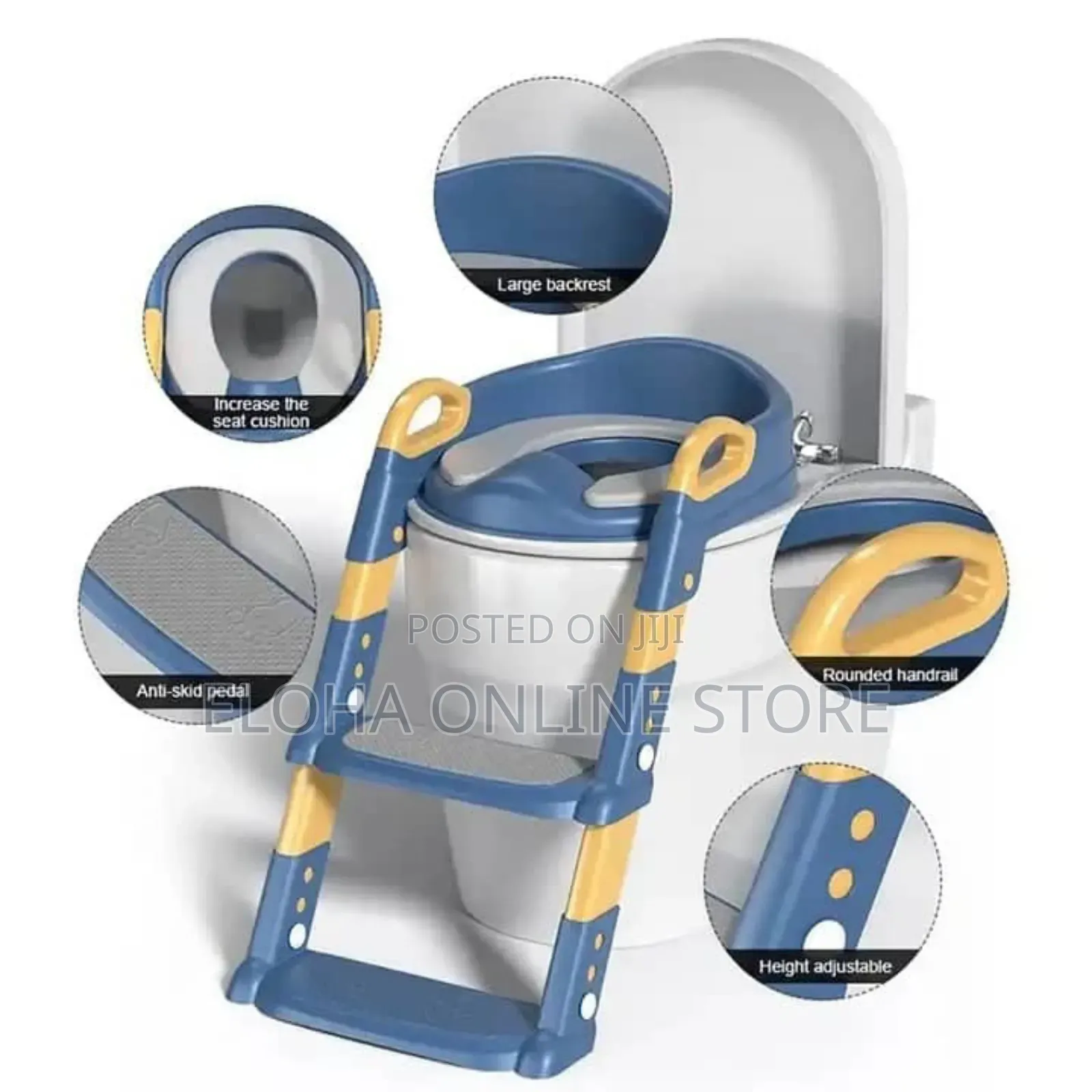 Portable Easy Children Ladder Toilet Seat for Toddlers