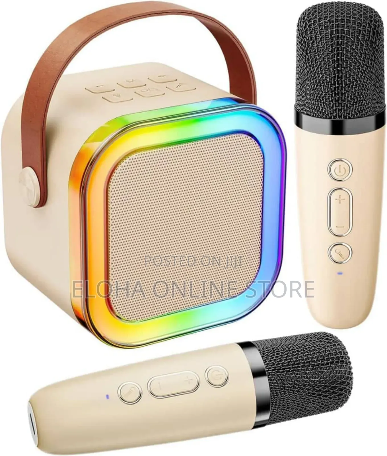 Portable Wireless Karaoke Machine With 6 Voice Effects