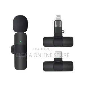 Wireless Microphone Compatible With Android and iPhone