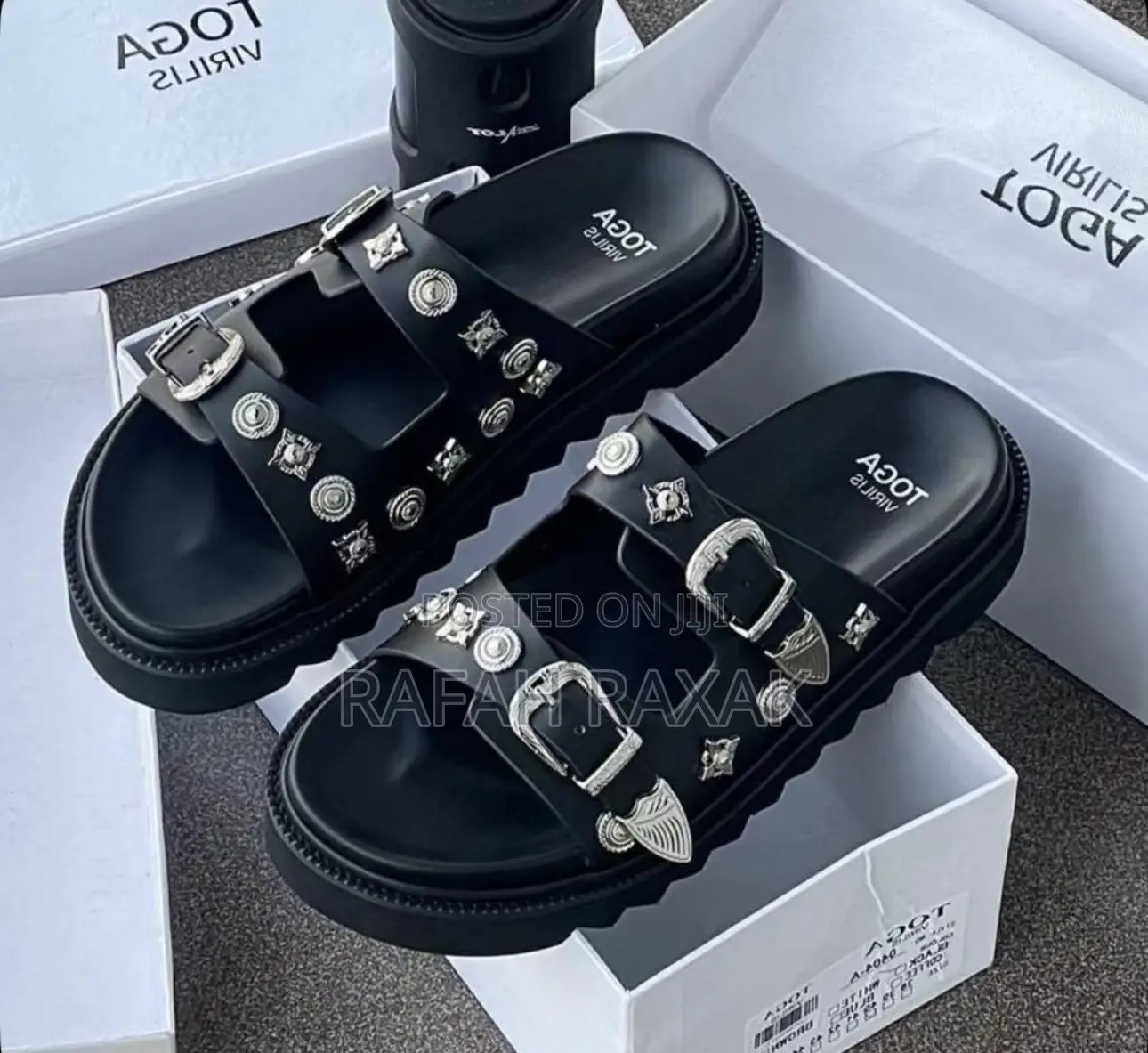 Original Double Strap Slide Toga Virilis Luxury Sandals