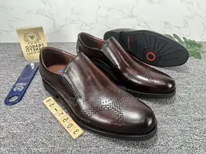 Men’S Coffee Brown Franco Banetti Classic Gentle Shoes