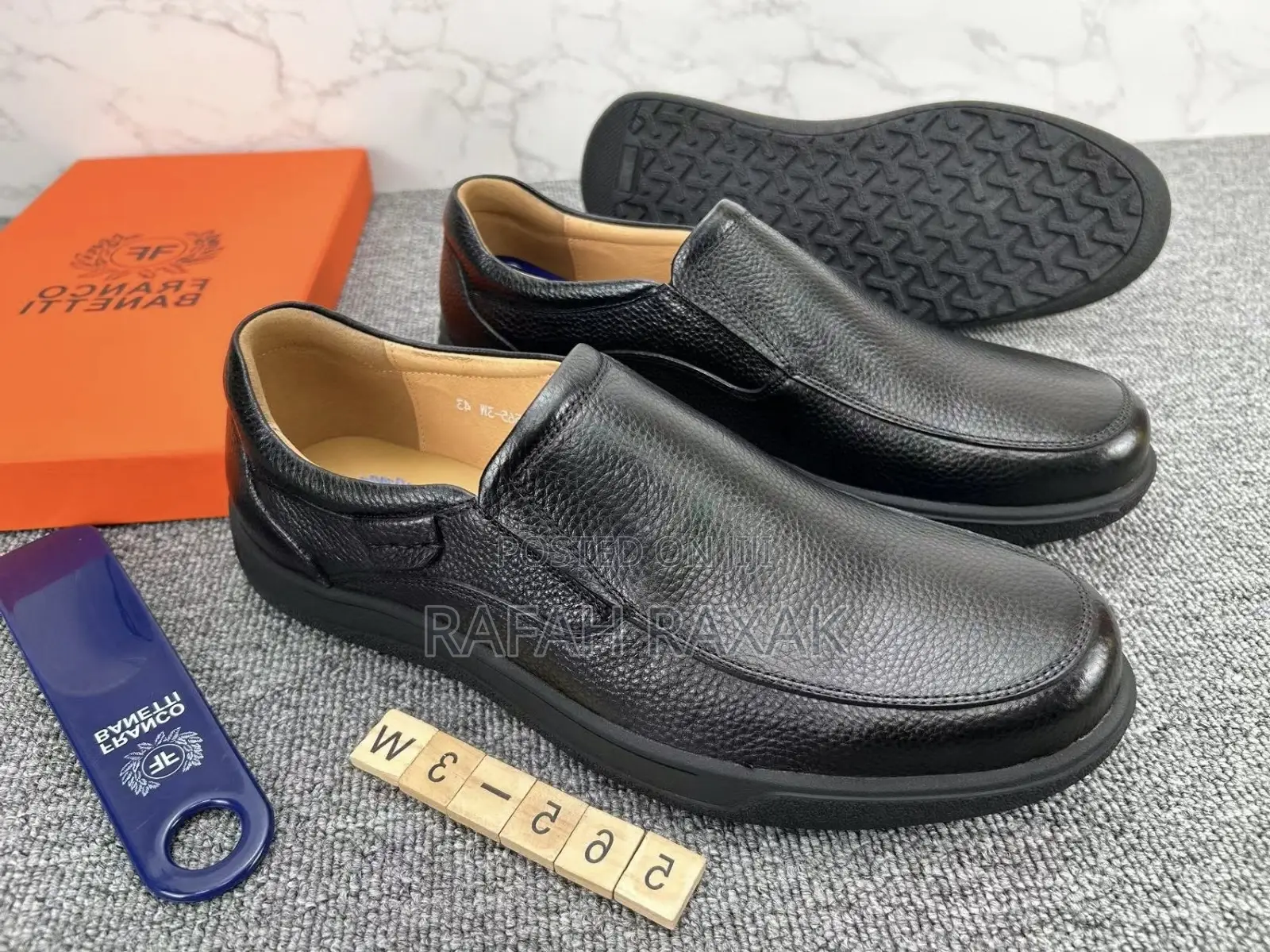 Men’S Classic Franco Banetti Casual/Gentle Leather Shoes