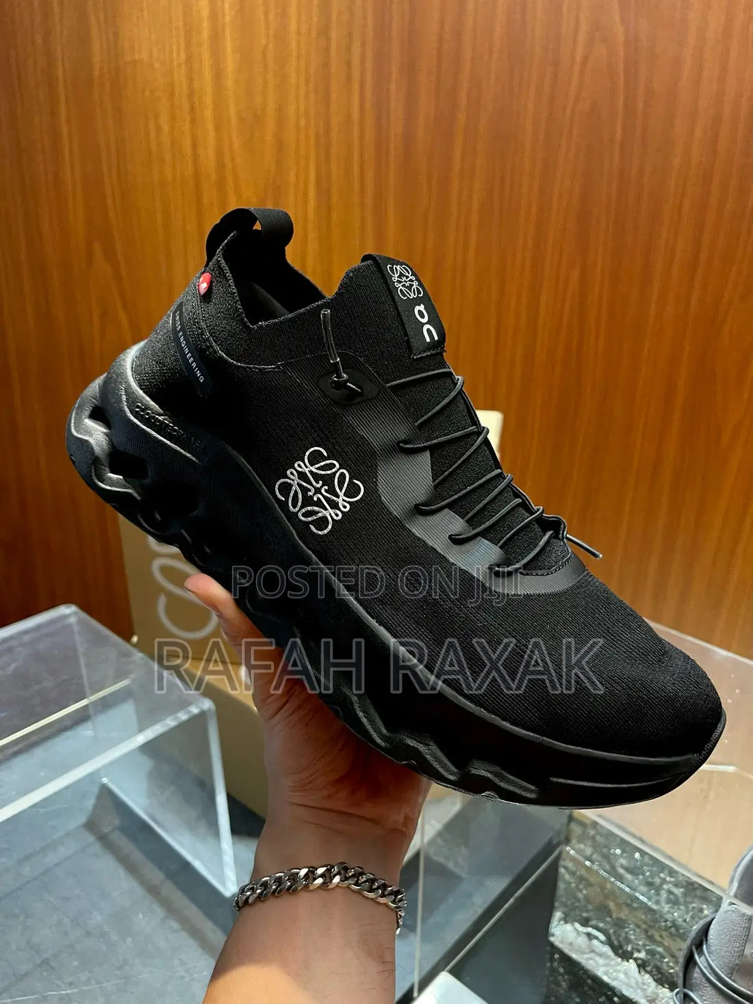 Original Triple Black Leowe X On Cloudtilt Running Trainers