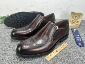Original Franco Banetti Coffee Brown Oxford Gentle Shoes