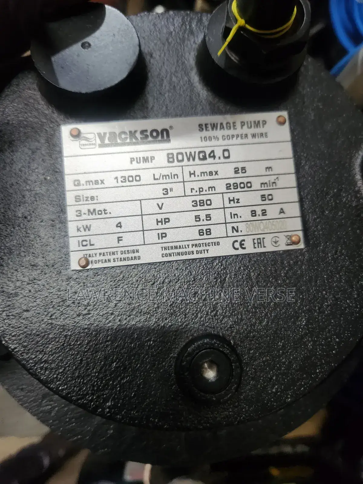 Submersible Water Pump 28m Three Phase