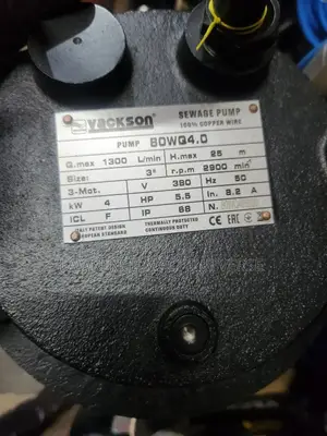 Submersible Water Pump 28m Three Phase