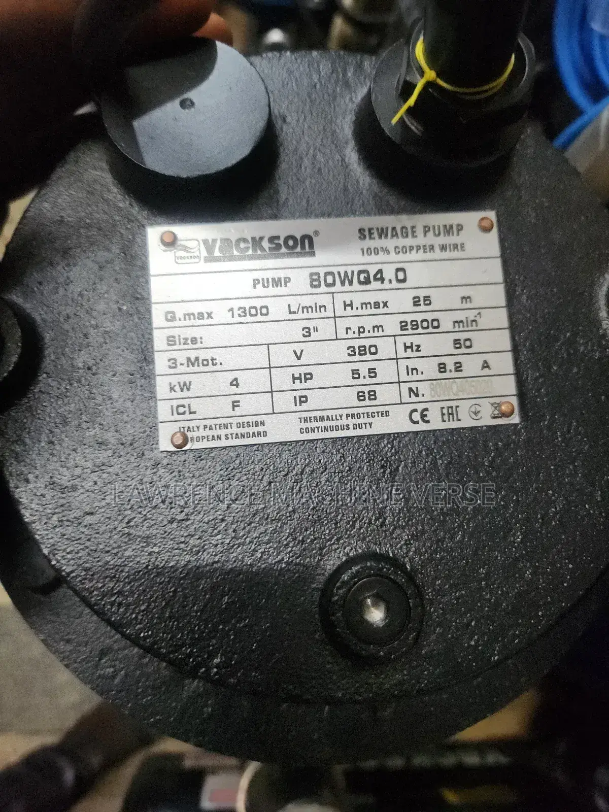 Submersible Water Pump 28m Three Phase