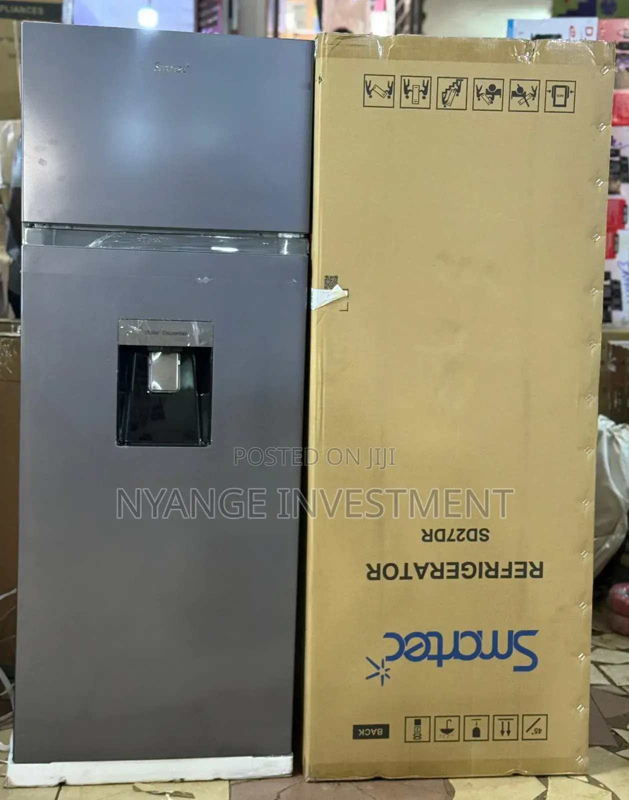 Smartec 270 Fridge Double Door . Standing Fridge