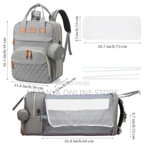 Baby Diaper Bed and Bag With Net and Coin Bag