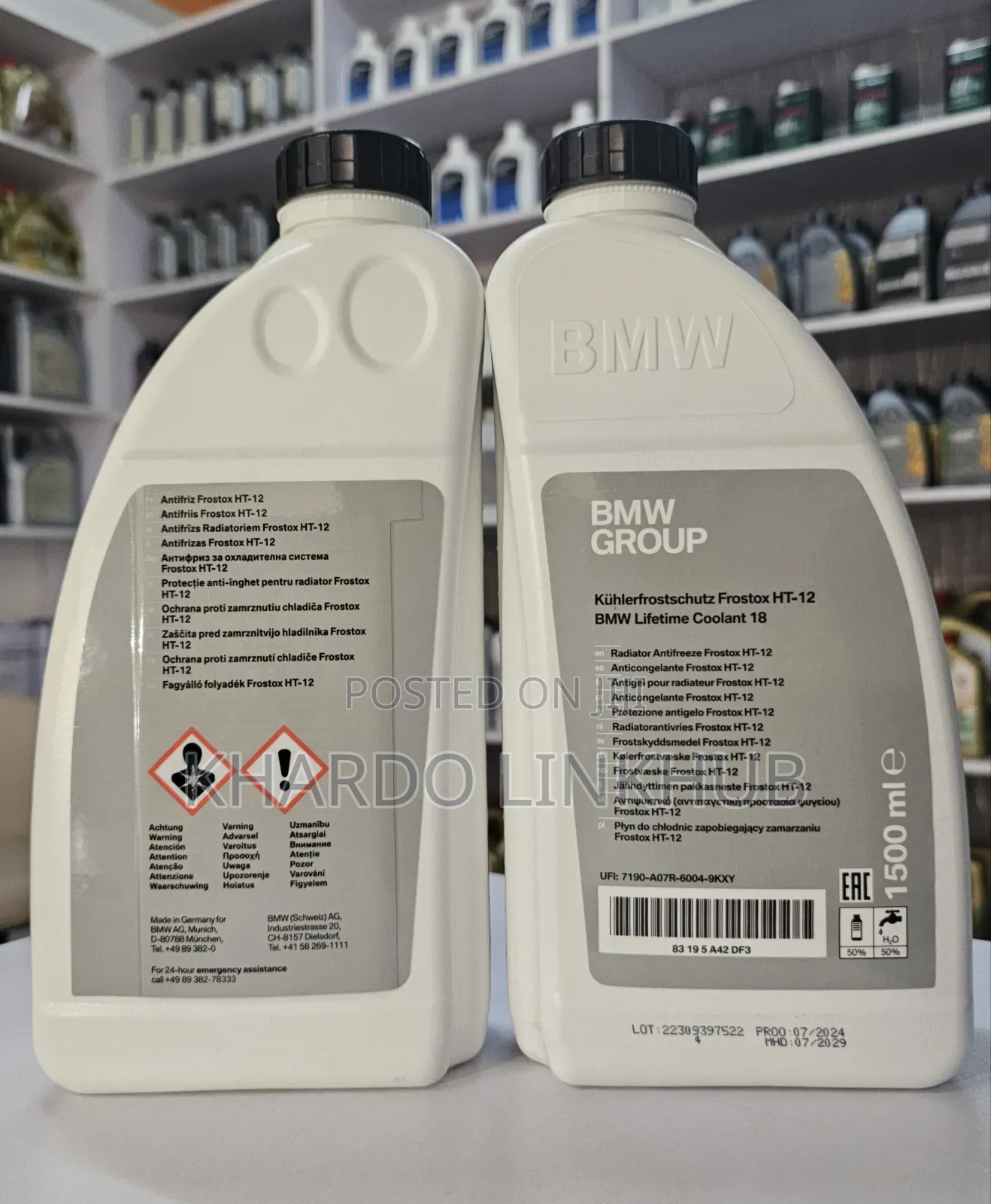 Coolant Anti-Freeze BMW