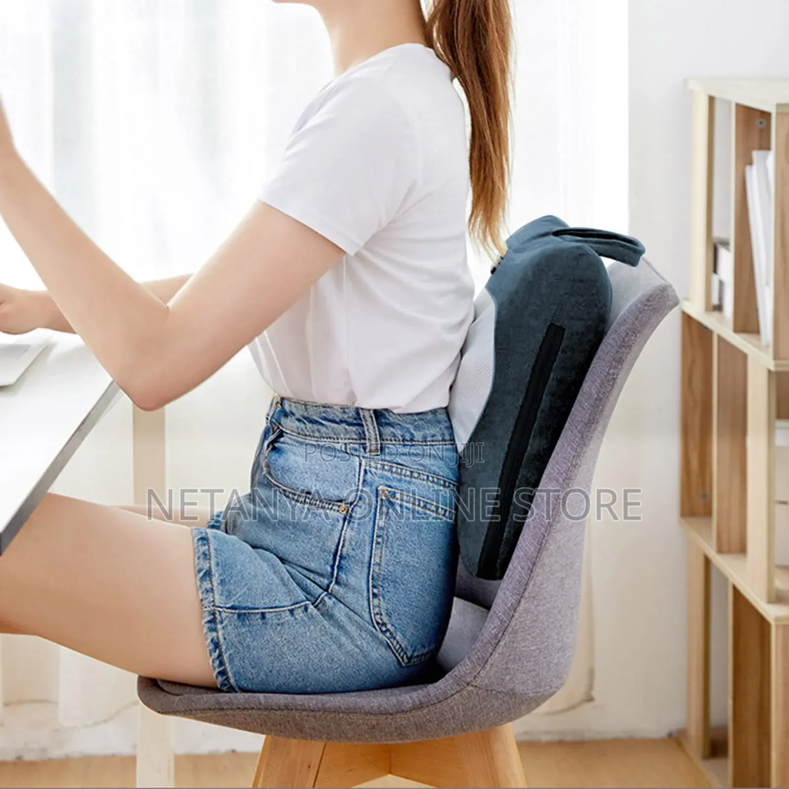 Neck and Waist Electric Massage Pillow