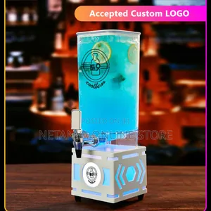 Juice Dispensers With Led Light Bases