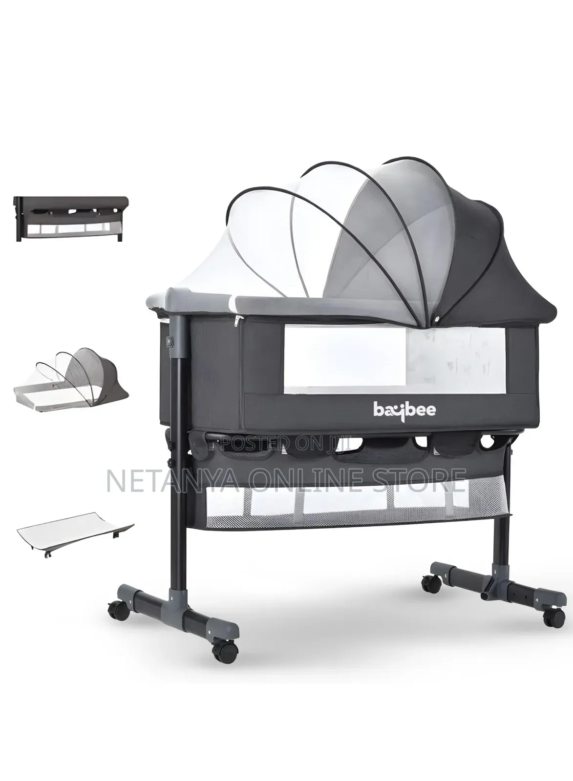 Premium Baby Bedside Crib