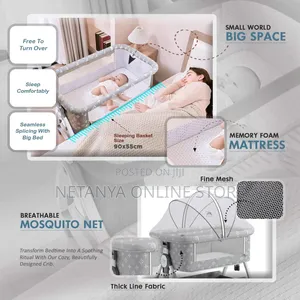 6in1 Versatile Portable Baby Cot
