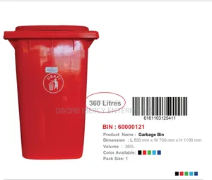 Barbage Dustbins 360litres