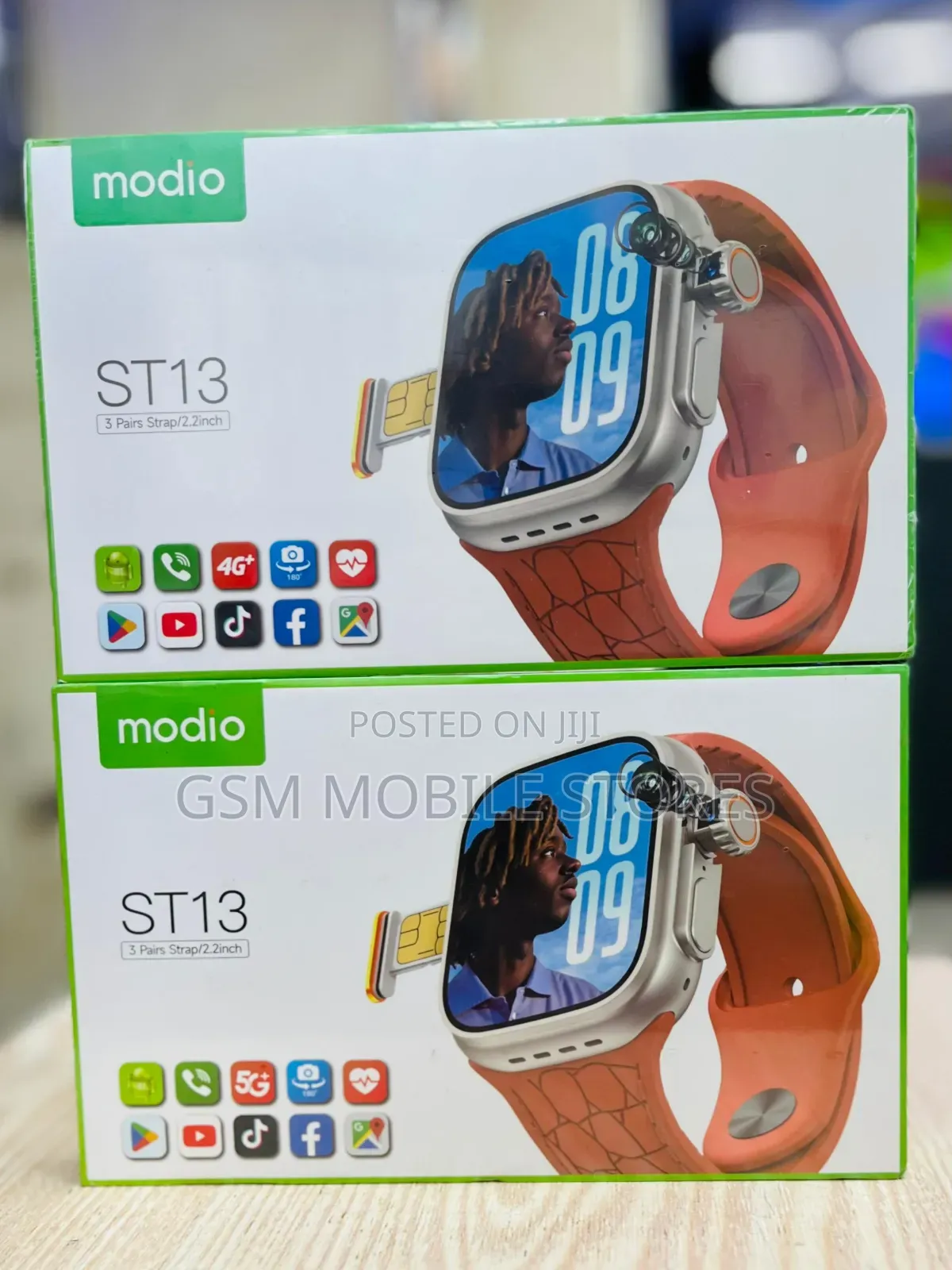 New Modio St13 2.2inch Full Display Sim Card Smart Watch