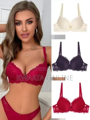 Binnys Sexiest Floral Lace Push Up Bras(Cap C D)
