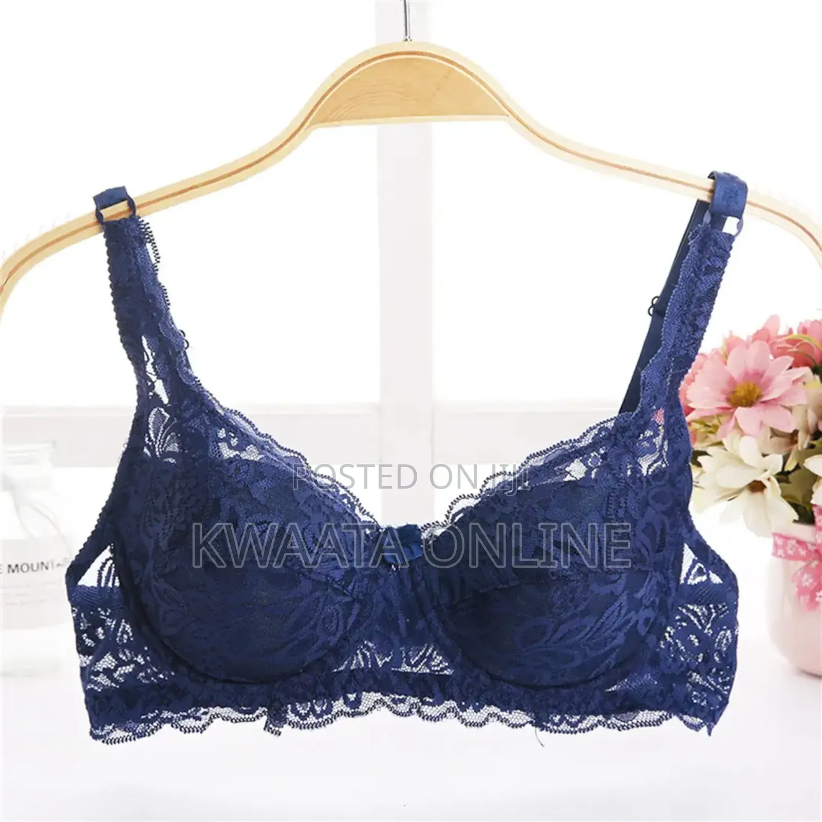 Binnys Sexiest Floral Lace Push Up Bras(Cap C D)