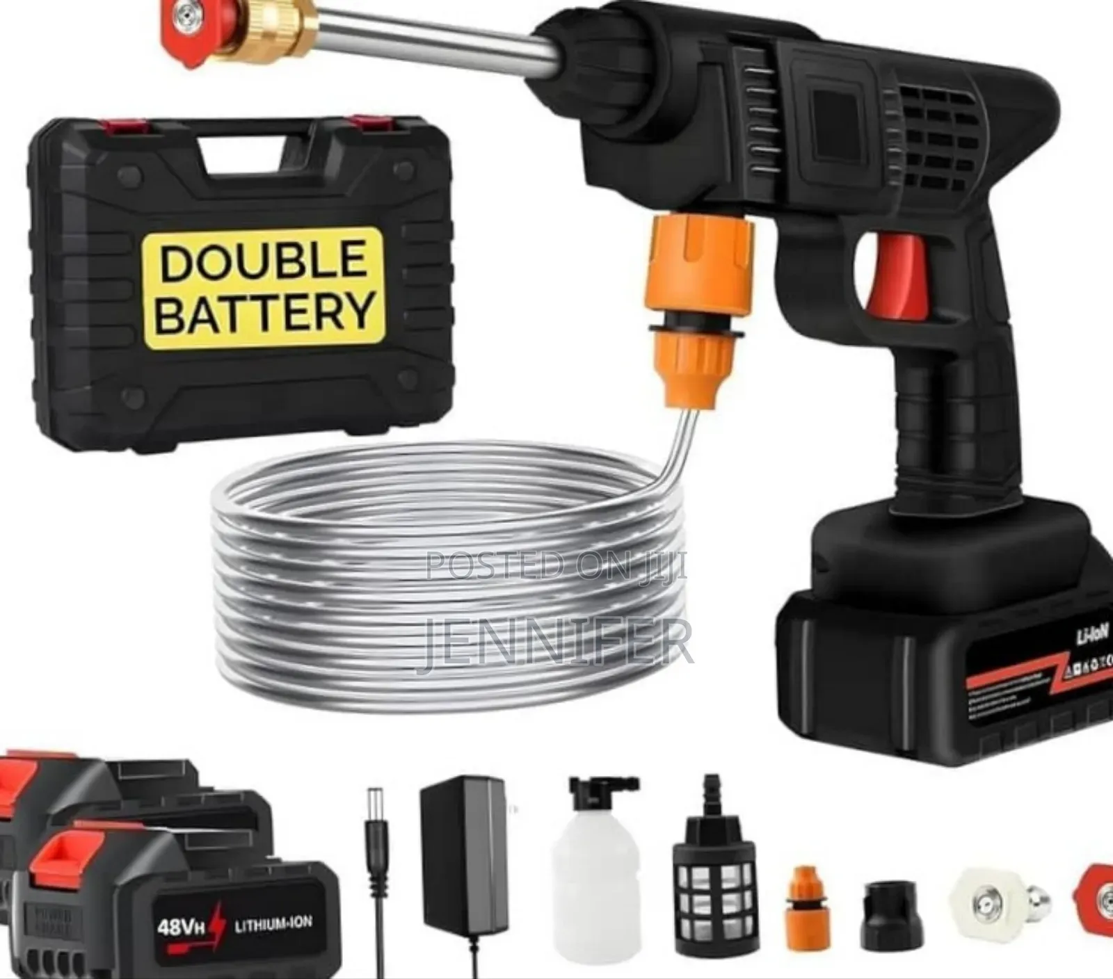 48v High Pressure Water Sprayer 2 Batteries