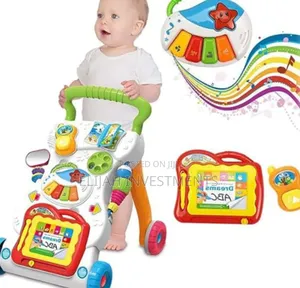 Baby Sit-to-Stand Learning Music Walker