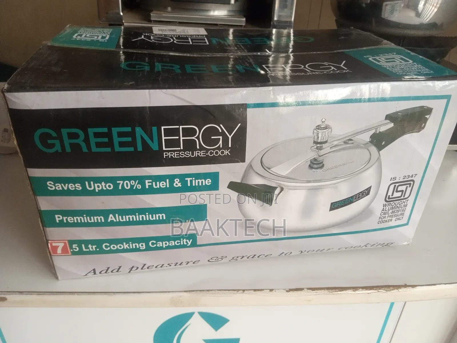 7.5 Lt Pressure Cooker