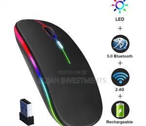 Bluetooth Wireless Slim Silent Click Mouse
