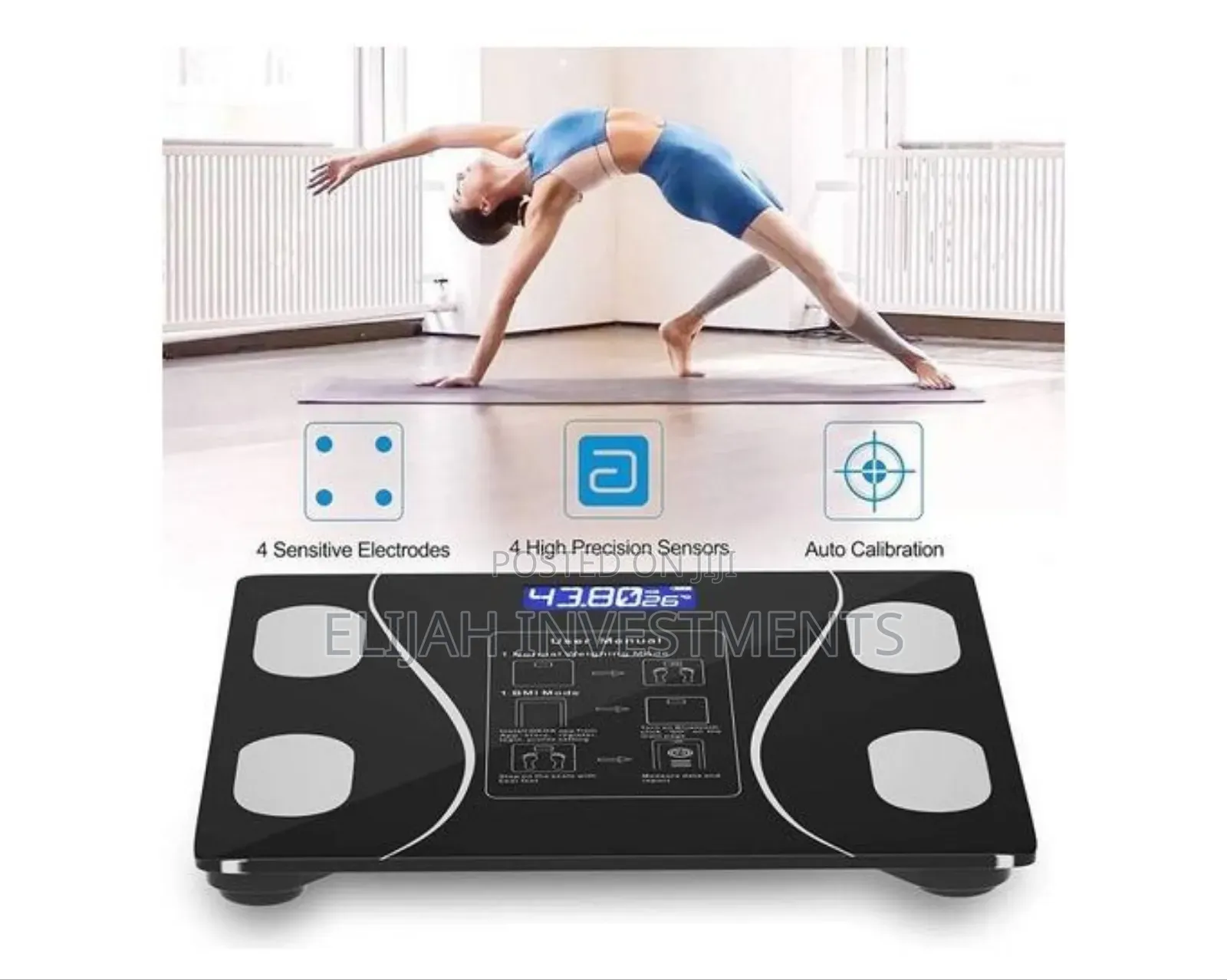 Body Weight And Fat, Digital Body Weighing Monitor Scale