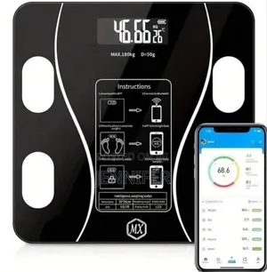 Body Weight and Fat, Digital Body Weighing Monitor Scale