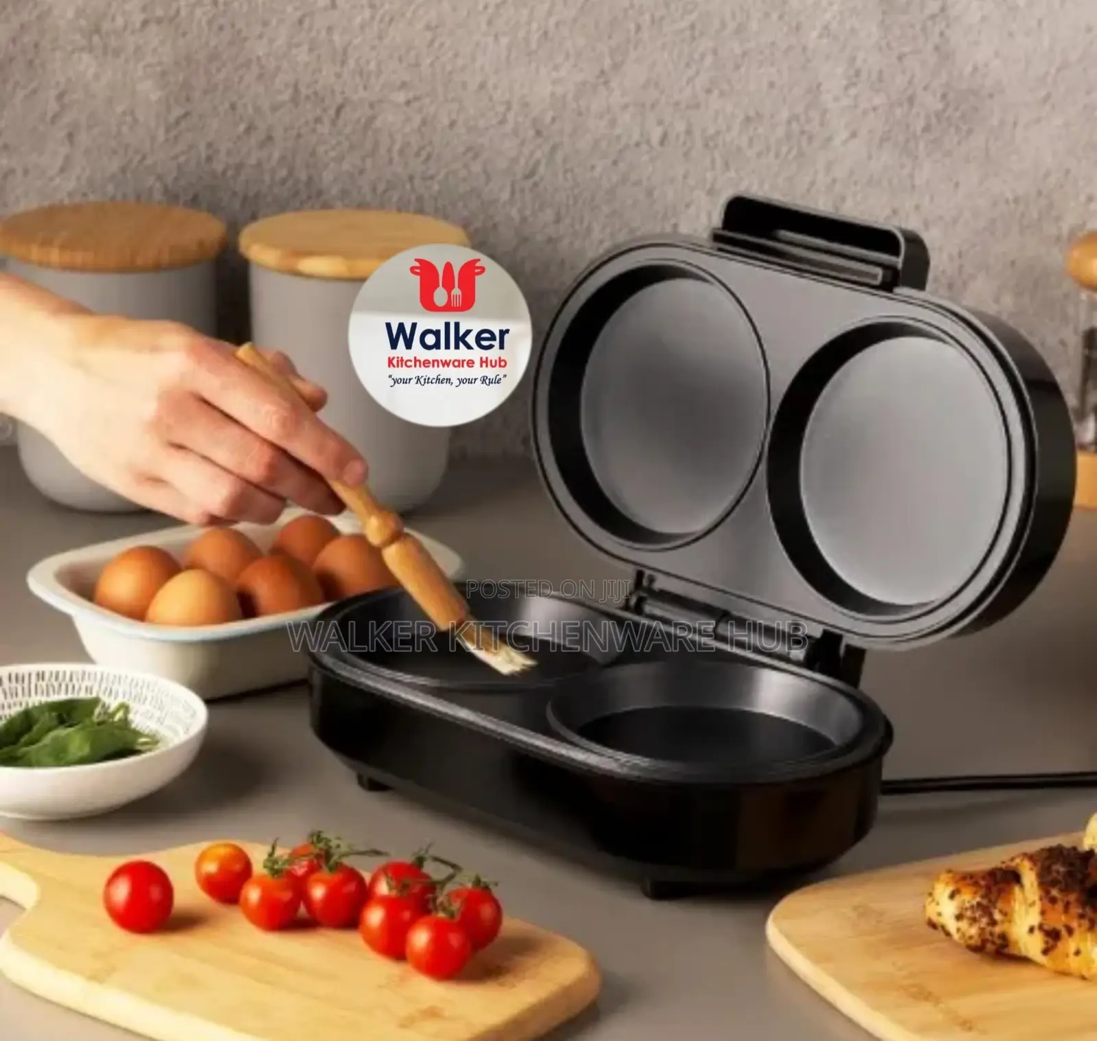 Dual Burger Omelette Maker