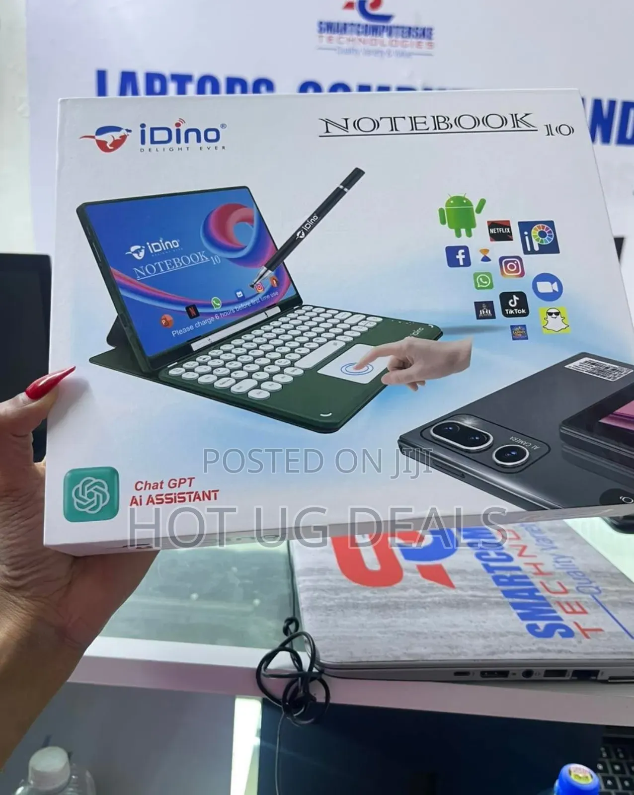 New Idino Notebook 10 512 GB Blue