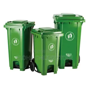 Industrial Waste Bin / Dustbin With Wheels-120l