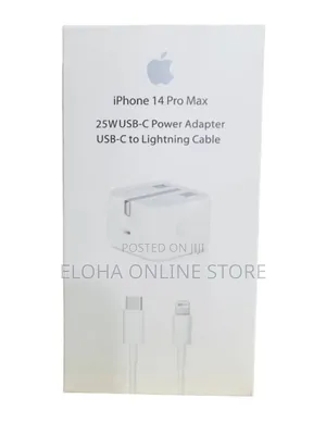 iPhone Fast Charger Type C to Lightning 25w