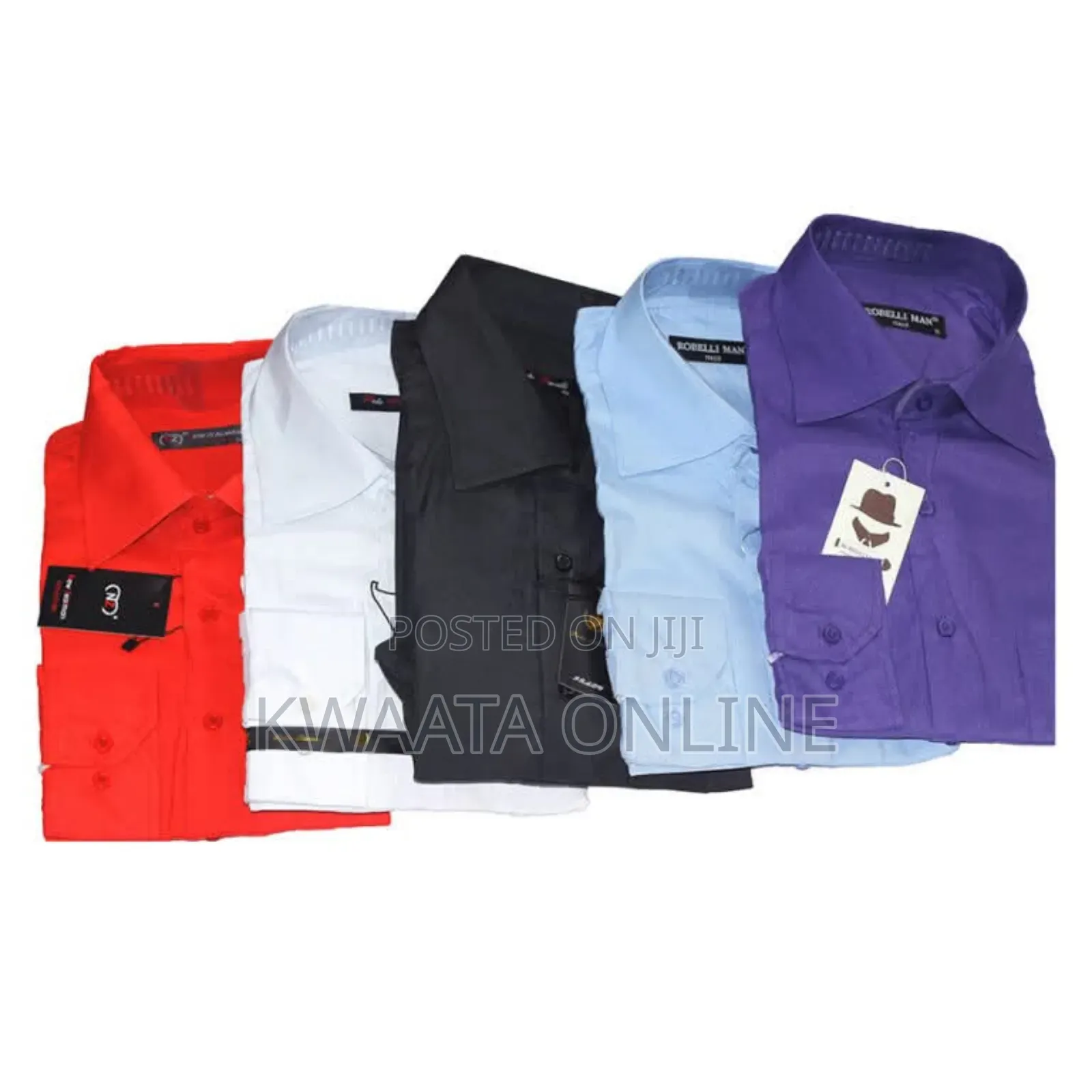 Mens Plain Formal Shirts Work Business Casual-All Colors