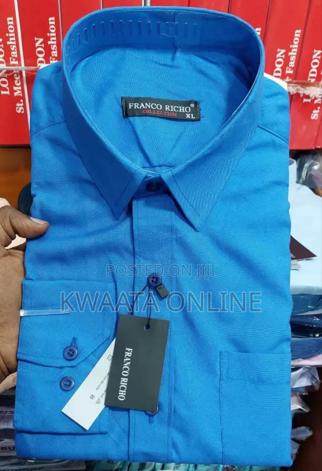 Mens Plain Formal Shirts Work Business Casual-All Colors