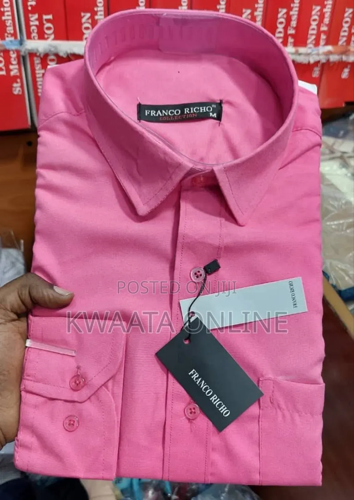 Mens Plain Formal Shirts Work Business Casual-All Colors