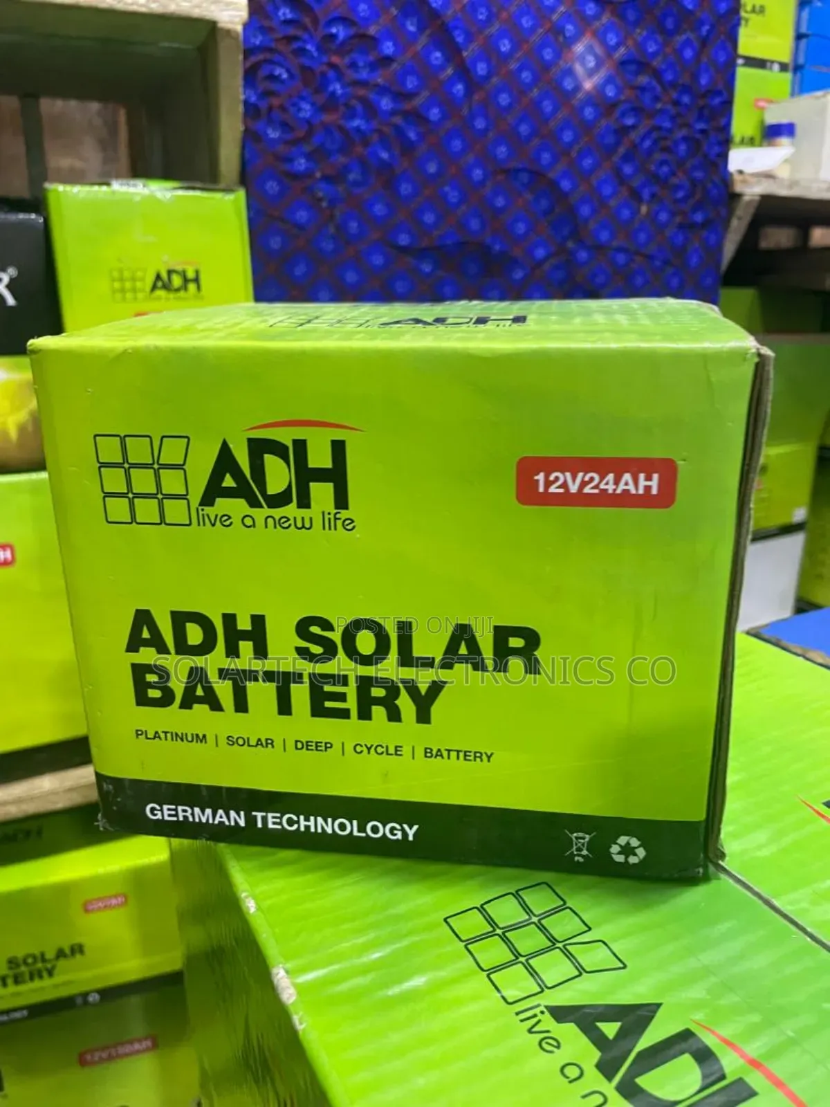 24ah Original Adh Solar Powder Battery Vwop