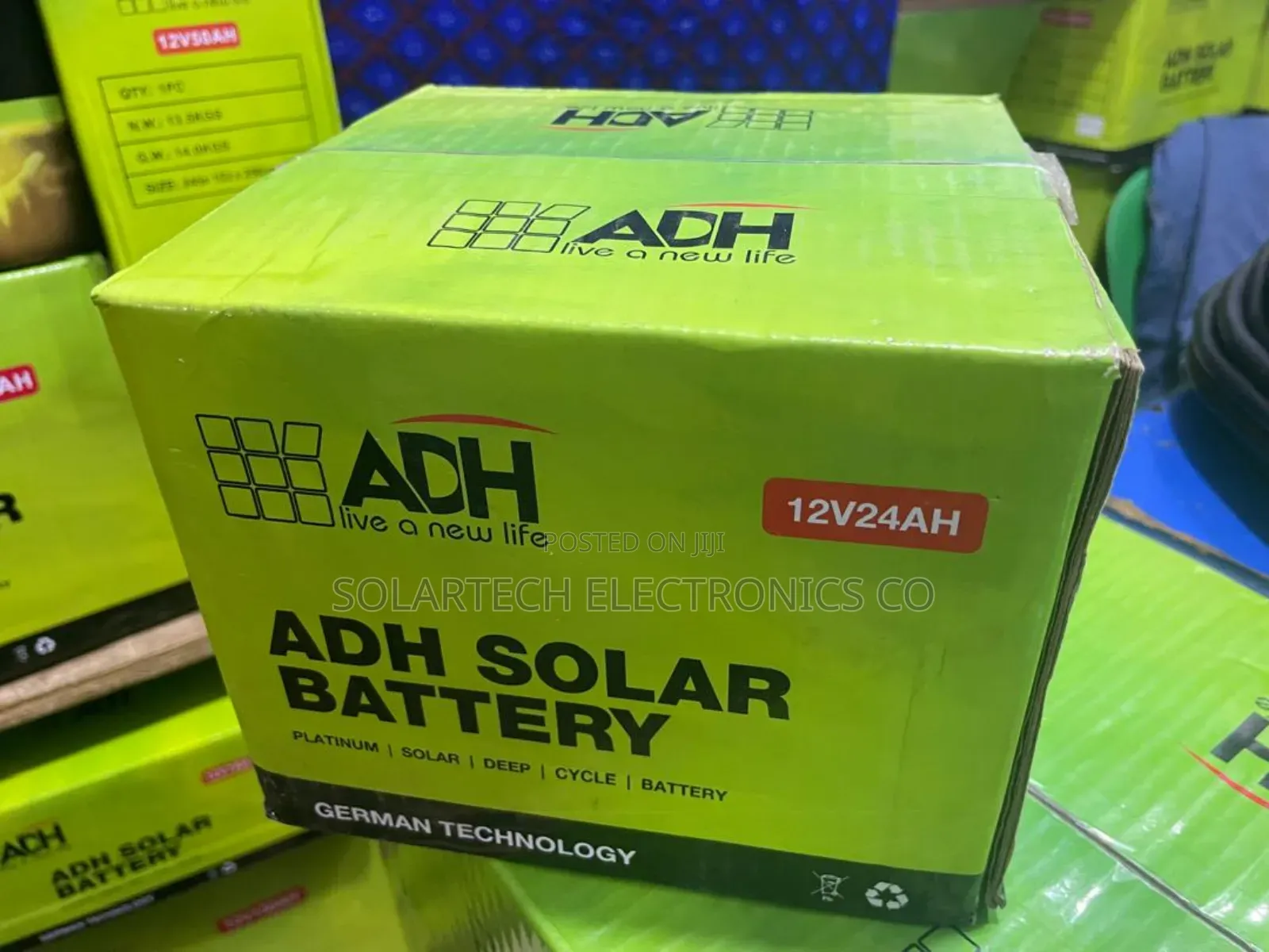 24ah Original Adh German Technology Solar Battery Jomk
