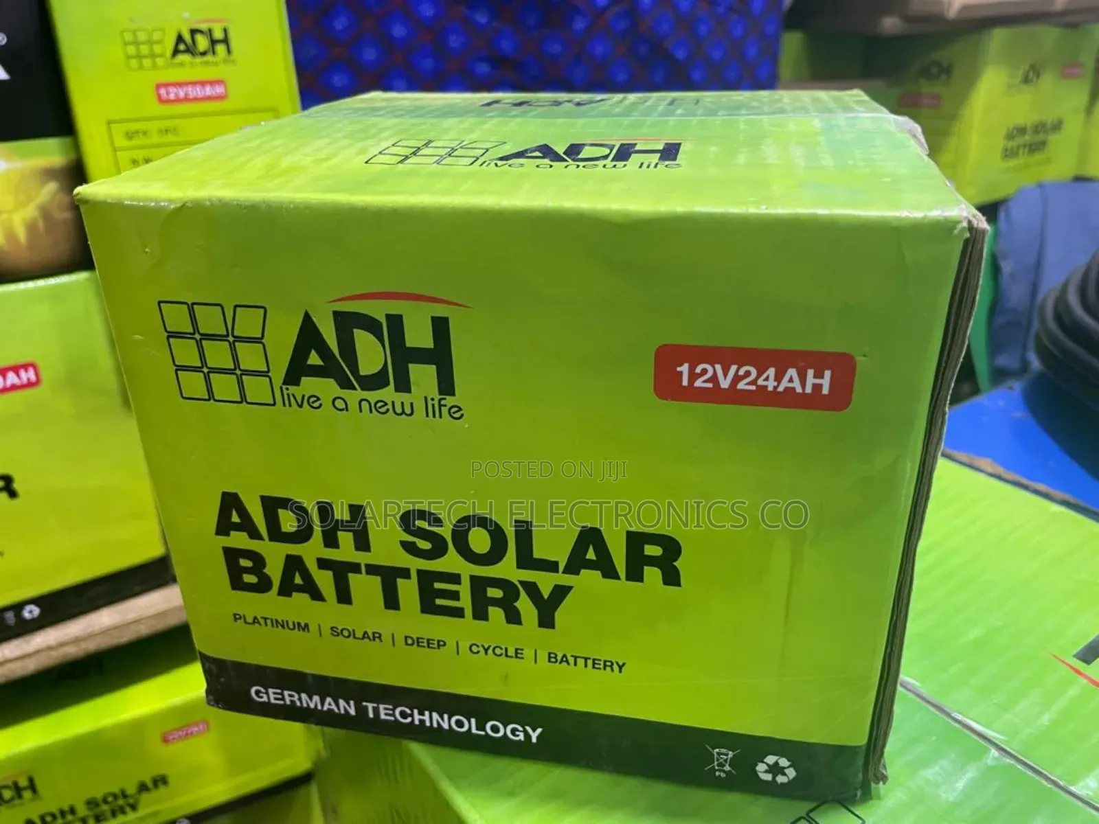 24ah Original Adh Solar Powder Battery Cmuk
