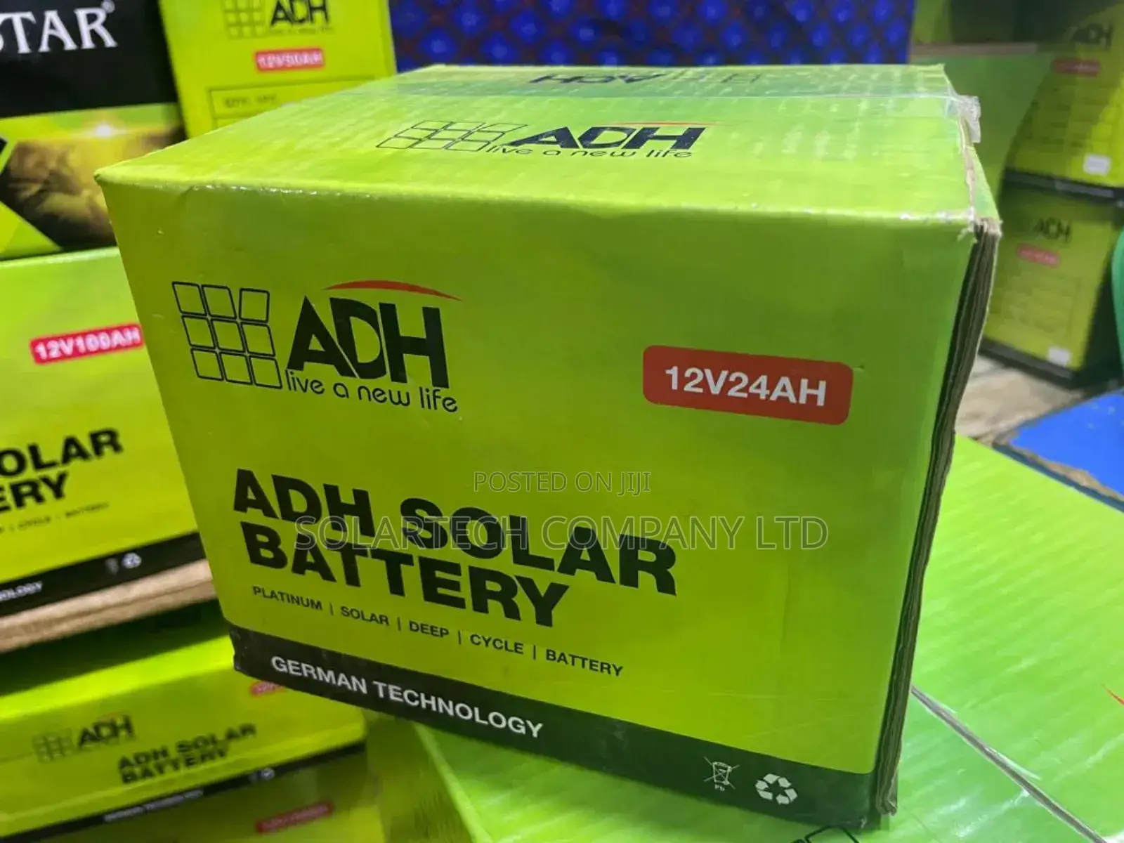 24ah Original Adh Solar Powder Battery Tumk