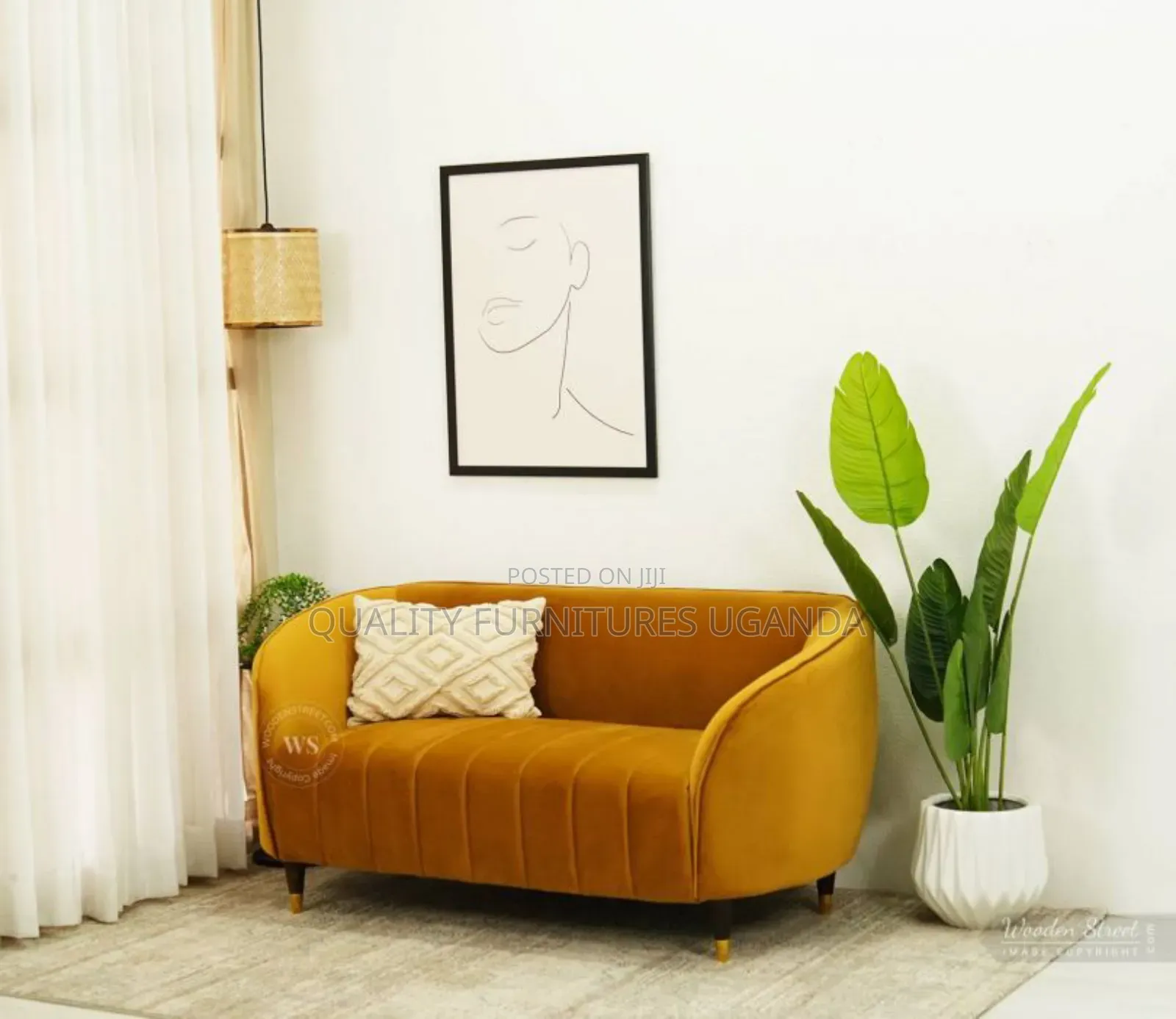Chestnut Brown Coloured 3 Seater