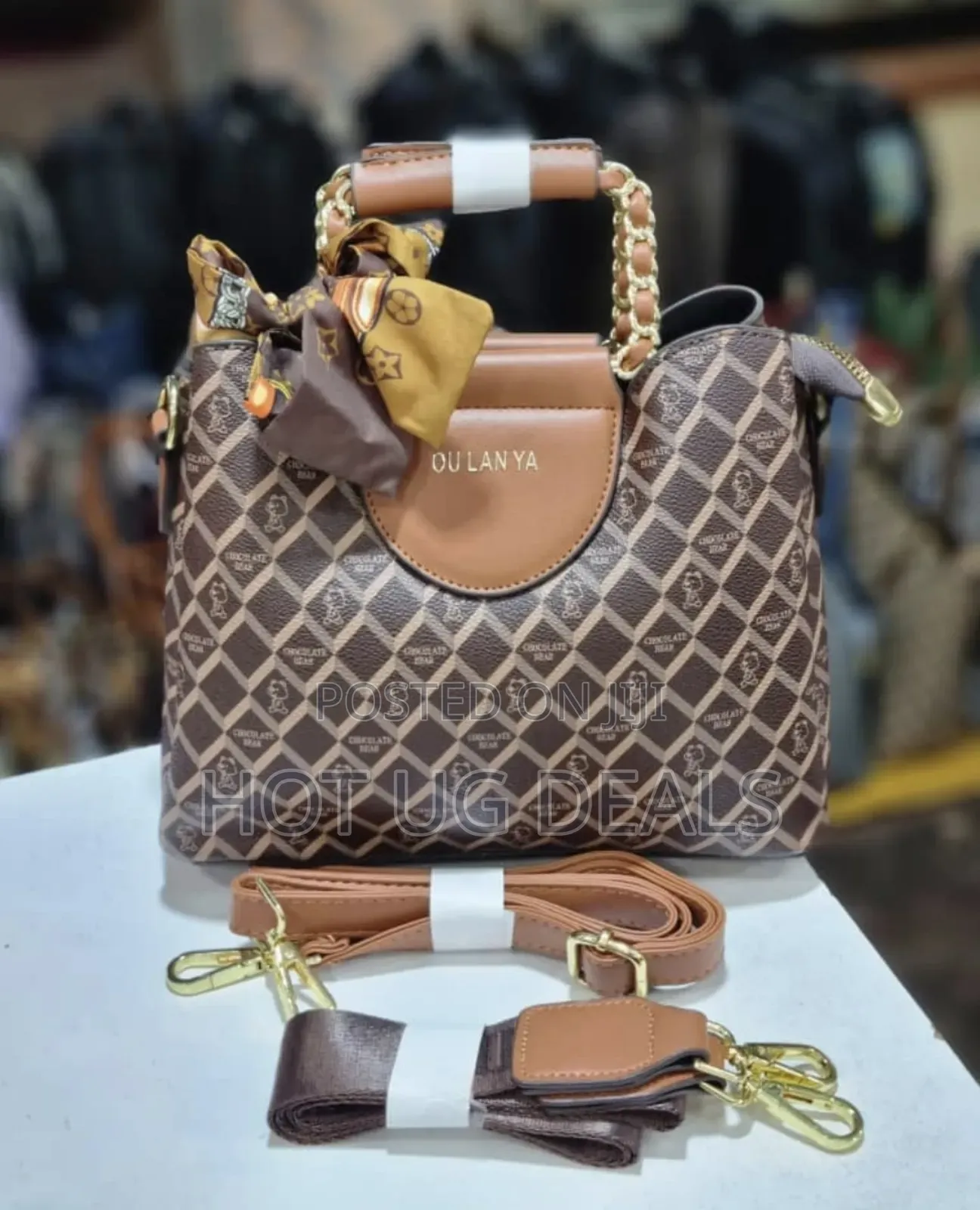 Ladies Classic Handbag - Multicolor